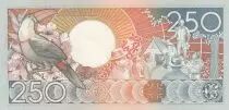 Suriname 250 Gulden, Anton Dekom - Toucan - 1988 - UNC - P.134