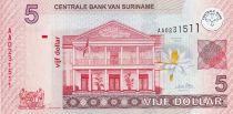 Suriname 5 Dollars - Bank - Gran-Rio Sula - 2004 - P.158a