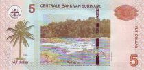 Suriname 5 Dollars Banque - Gran-Rio Sula - 2012