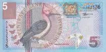 Suriname 5 Gulden - Red-Necked Woodpecker - 2000 - P.146