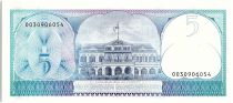 Suriname 5 Gulden,  Révolution du 25 février 1980 - 1985 - Neuf - P.125