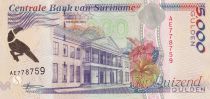 Suriname 5000 Gulden - Banque Centrale - Champ de bananes - 1999 - P.143b