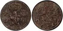 Svezia 1/6 Ore Carl XI - Arms - 1671 -PCGS Genuine