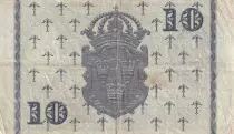 Svezia 10 Kronor - Roi Gustaf Vasa - 1958 - F to VF - P.43c