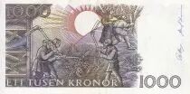 Svezia 1000 Kronor - Gustav Vasa - Agriculture - 1990 - P.60a