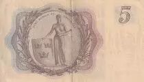 Svezia 5 Kronor - King Gustaf VI - 1959 - Serial OF - P.42d