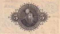 Svezia 5 Kronor - Svea - Gustav Vasa - 1952 - Serial V - P.33ai