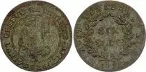 Svizzera 1 Centime, Canton de Gen&egrave;ve - 1840
