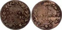 Svizzera 1 Centime, Canton de Gen&egrave;ve - 1840
