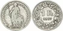 Svizzera 1 Franc Helvetia - 1914 B Bern