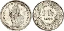 Svizzera 1 Franc Helvetia - 1914 B Bern
