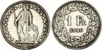 Svizzera 1 Franc Helvetia - 1914 B Bern