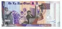 Svizzera 1 Varinota, Test Note - De la Rue Giori - Beethoven - Black Serial