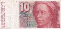 Svizzera 10 Francs Leonhard Euler - 1982 - Serial 82J