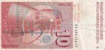 Svizzera 10 Francs Leonhard Euler - 1982 - Serial 82J