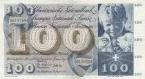 Svizzera 100 Francs - Child  St Martin - 01-01-1967 - Serial 56L
