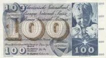 Svizzera 100 Francs - Child  St Martin - 15-01-1969 - Serial 64P