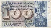 Svizzera 100 Francs Child  St Martin - 18-12-1958 - Serial 22Q