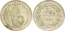 Svizzera 2 Francs - Helvetia - 1958 - B Berne - Silver
