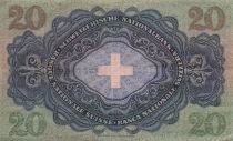 Svizzera 20 Francs - 16-11-1944 - P.39n