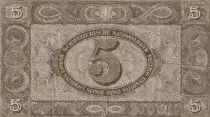 Svizzera 5 Francs William Tell - 16-10-1947 - Serial 37 O