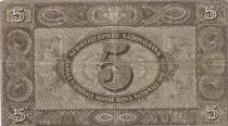 Svizzera 5 Francs William Tell - 16-10-1947 - Serial 38 T
