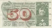Svizzera 50 Francs - Apple Harvesting Scene - 15-01-1969 - Serial 28Y