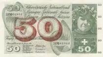 Svizzera 50 Francs - Apple Harvesting Scene - 24-01-1972 - Serial 38M
