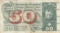 Svizzera 50 Francs - Apple Harvesting Scene - 28-03-1963 - Serial 15Q
