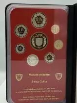 Svizzera Proof set of  8 coins - 1 centime to 5 Francs - Berne - 1988