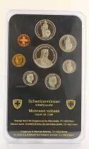 Svizzera UNC set of  8 coins - 1 centime to 5 Francs - Berne - 1992