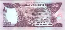 Swasiland 20 Emalangeni Kg Mswati III - Cattle, truck - 2006