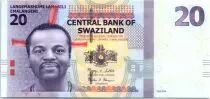 Swasiland 20 Emalangeni King Mswati III - Cow and culture- 2010