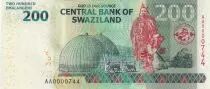 Swasiland 200 Emalangeni - King Mswati III -  2010 - P.40a