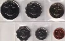 Swasiland Set of 6 Coins - 1986