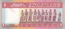 Swaziland 1 Lilangeni - Roi Sobhuza II - Princesses du roi Sobhuza - 1974 - S&eacute;rie M