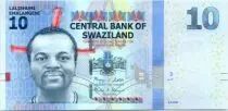 Swaziland 10 Emalangeni King Mswati III - Dancers 2010