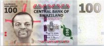 Swaziland 100 Emalangeni Roi Mswati III - Faune - 2010