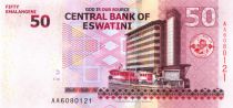 Swaziland 50 Emalangeni - Roi Mswati III - Tower - 2021 - P.NEW