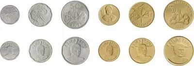 Swaziland Set of 6 Coins - 2021 - AU