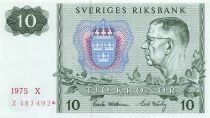 Sweden 10 Kronor - 1975 - Replacement - P.52