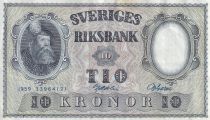 Sweden 10 Kronor - King Gustaf Vasa - 1959 - P.43g