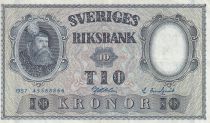 Sweden 10 Kronor - Roi Gustaf Vasa - 1957 - P.43e