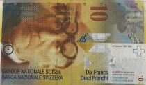 Switzerland 10 Francs - Le Corbusier - 2008 - Serial J - P.67c