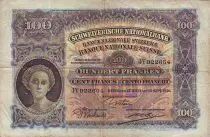 Switzerland 100 F Head of woman - Farmer