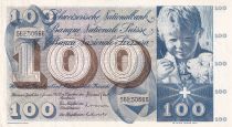 Switzerland 100 Francs Child  St Martin - 01-01-1967 - Serial 56E