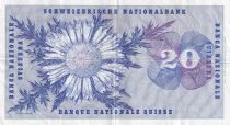 Switzerland 20 Francs - Guillaume-Henri Dufour - Silver thistle - 1972 - P.46t