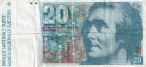 Switzerland 20 Francs Horace Bénédict de Saussure - 1982 - Serial 82A