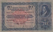 Switzerland 20 Francs Johann Heinrich Pestalozzi  - 21-06-1929 - Serial 2 E