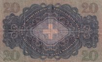 Switzerland 20 Francs Johann Keinrich Pestalozzi  - 21-06-1929 - Serial 1 H